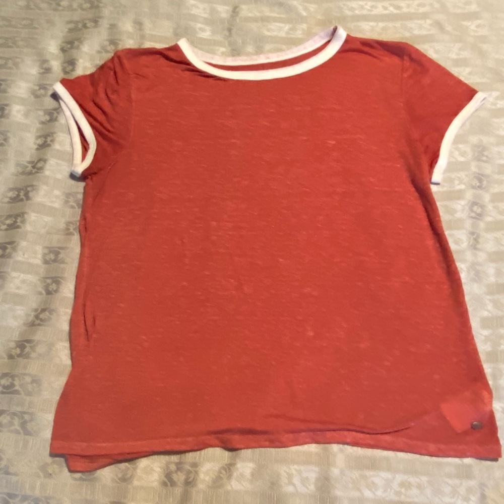 Orangish red American Eagle 🦅 top